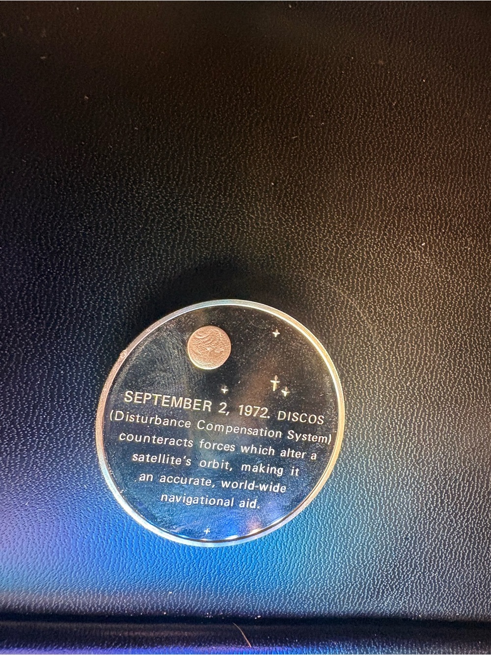 Vintage 1973 sterling 925 proof coin Franklin mint